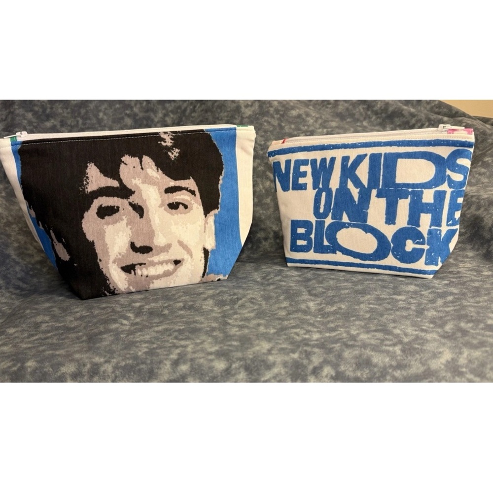 New Kids on the Block Graphic Cosmetic Bag Set